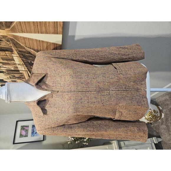 100% Silk Doncaster Zip-Up Blazer Jacket - Picture 1 of 9